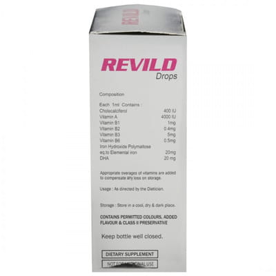 Revild Mango Flavour Bottle Of 30ml Oral Drops