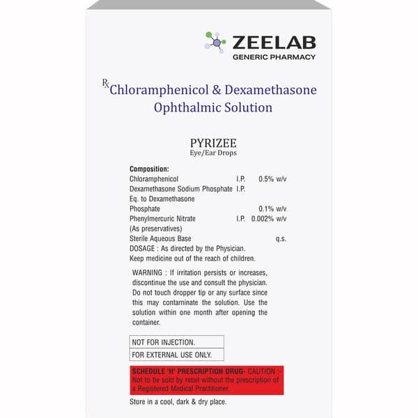 Pyrizee Bottle Of 5Ml Eye/Ear Drops
