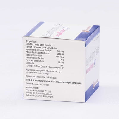 Coralium Xt Strip Of 15 Tablets