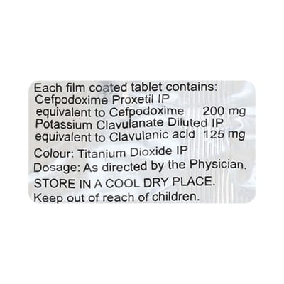 Macpod Cv 200mg Strip Of 10 Tablets