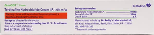 Gris Odt Tube Of 15gm Cream