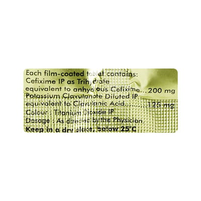 Ritecef Cv Strip Of 10 Tablets