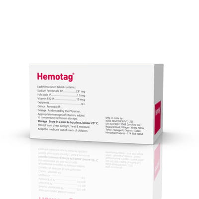 Hemotag Strip Of 10 Tablets