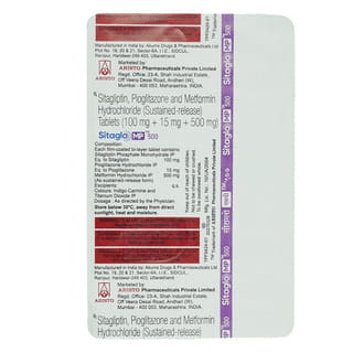 Sitaglo Mp 500Mg Strip Of 10 Tablets