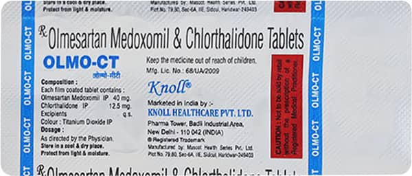 Olmo Ct 40Mg Strip Of 10 Tablets