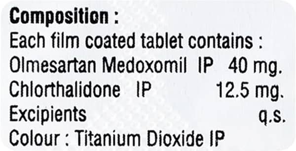 Olmo Ct 40Mg Strip Of 10 Tablets