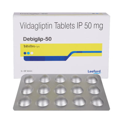 Debiglip 50mg Strip Of 15 Tablets