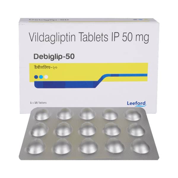 Debiglip 50mg Strip Of 15 Tablets