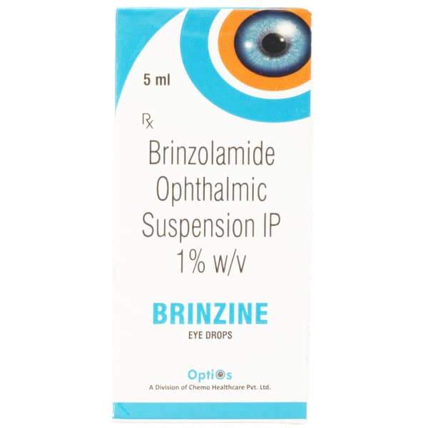 Brinzine Bottle Of 5ml Eye Drops