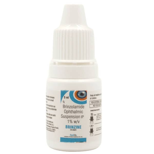 Brinzine Bottle Of 5ml Eye Drops