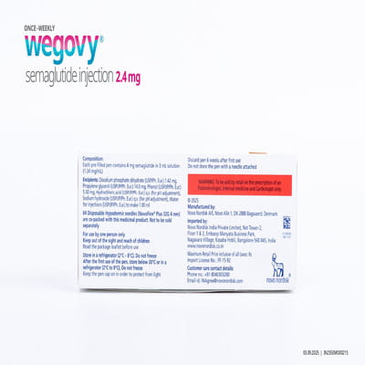 Wegovy 1mg Flextouch Pre Filled Pen Of 3ml Solution For Injection