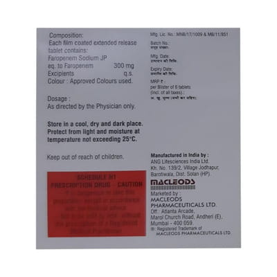 Orpenem Er 300mg Strip Of 10 Tablets