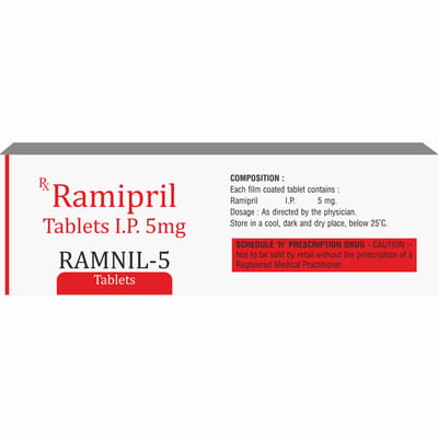 Ramnil 5mg Strip Of 10 Tablets
