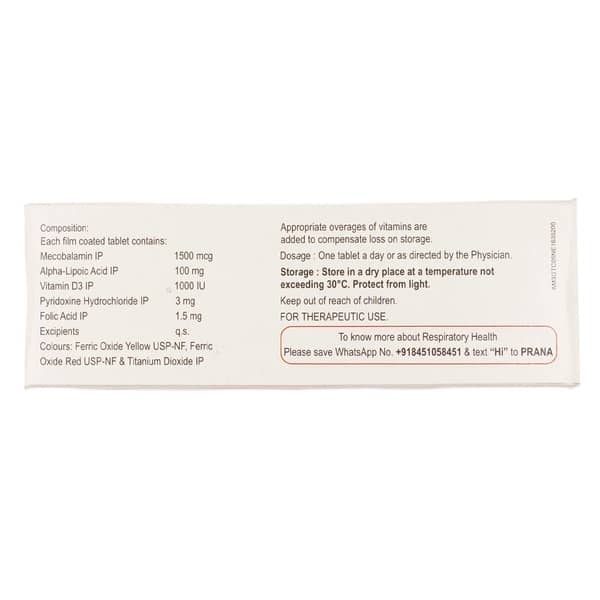 Nurokind D3 Strip Of 15 Tablets