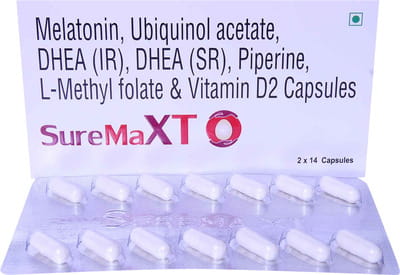 Surema Xt Strip Of 14 Capsules