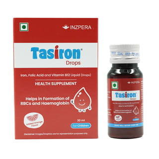 Tasiron Orange Flavour Bottle Of 30Ml Oral Drops