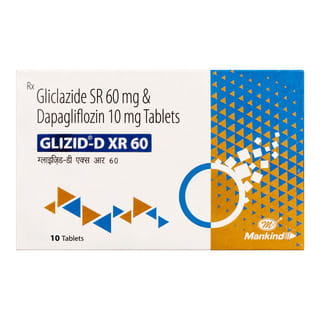 Glizid D Xr 60Mg Strip Of 10 Tablets