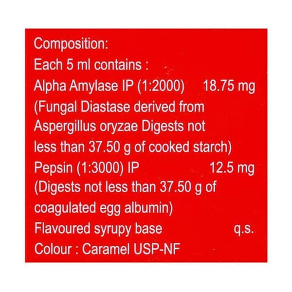 Alzyme Plus Mixed Fruit Flavour Bottle Of 200ml Syrup