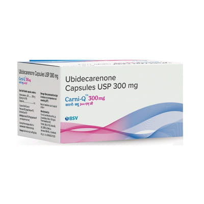 Carni Q 300mg Strip Of 10 Softgel Capsules