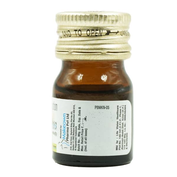 Calcose D3 Nano Shot Butterscotch Flavour Sugar Free Bottle Of 5ml Oral Solution