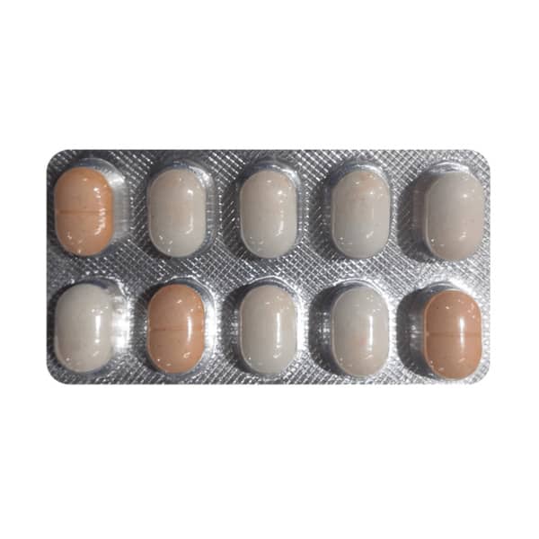 Gliplite M 1mg Strip Of 10 Tablets