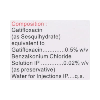 Extragat 0.5% Bottle Of 5ml Eye Drops