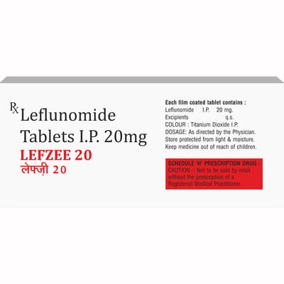 Lefzee 20mg Strip Of 10 Tablets
