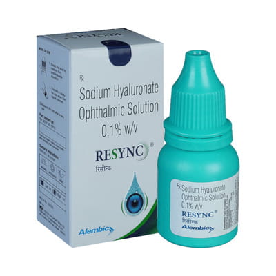 Resync 0.1% Bottle Of 5ml Ophthalmic Solution
