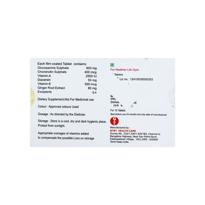 Joingates Support Strip Of 10 Tablets
