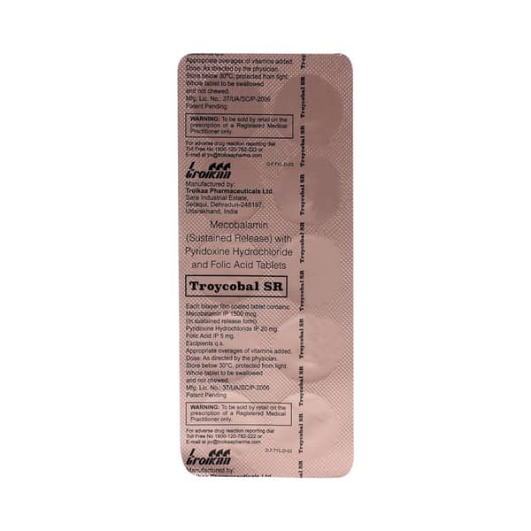 Troycobal Sr Strip Of 10 Tablets