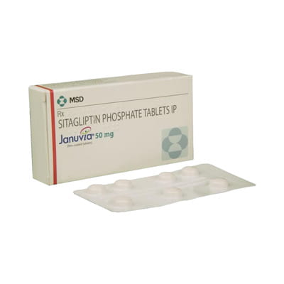 Januvia 50 Mg Strip Of 10 Tablets