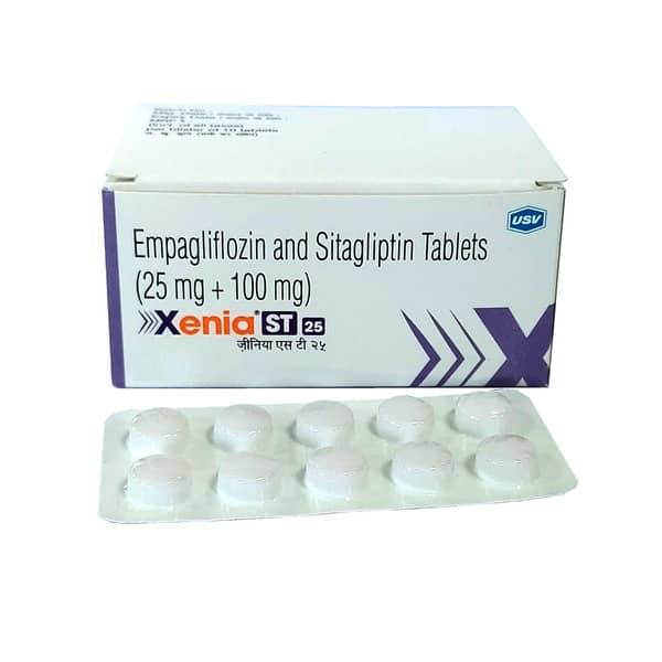 Xenia St 25Mg Strip Of 10 Tablets