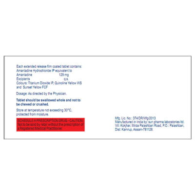 Parkitidin Er 129mg Strip Of 10 Tablets