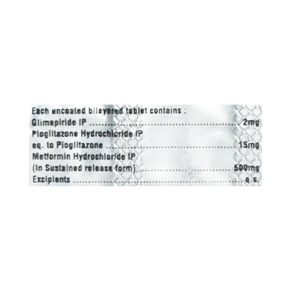 Amanza Mp 2Mg Strip Of 10 Tablets