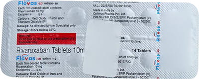 Flovas 10mg Strip Of 14 Tablets