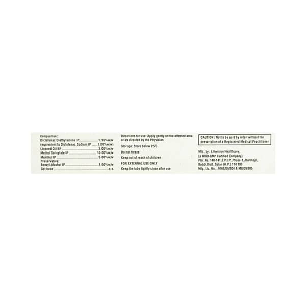 Diclomet Tube Of 30gm Gel