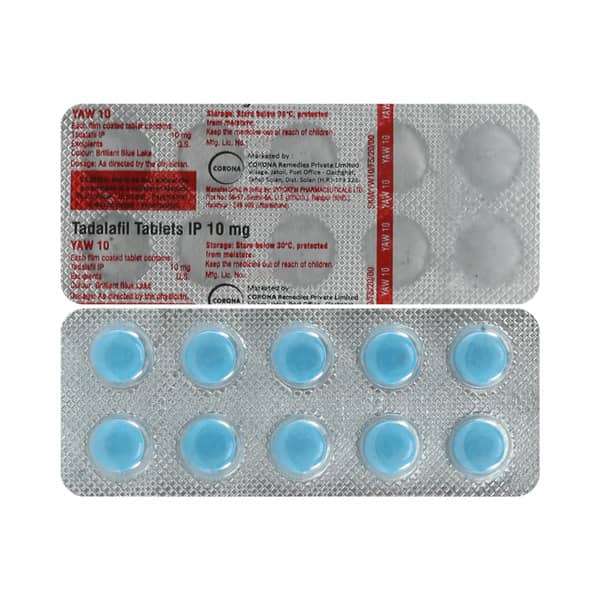 Yaw 10 Strip Of 10 Tablets