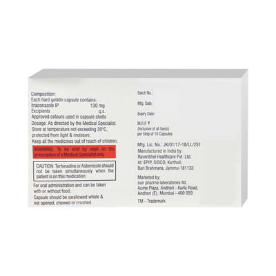 I Win Sb 130mg Strip Of 10 Capsules