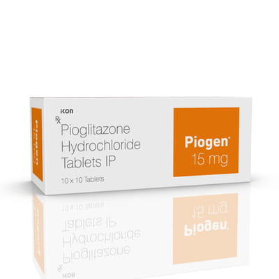 Piogen 15mg Strip Of 10 Tablets