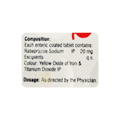 Rabinir 20mg Strip Of 10 Tablets