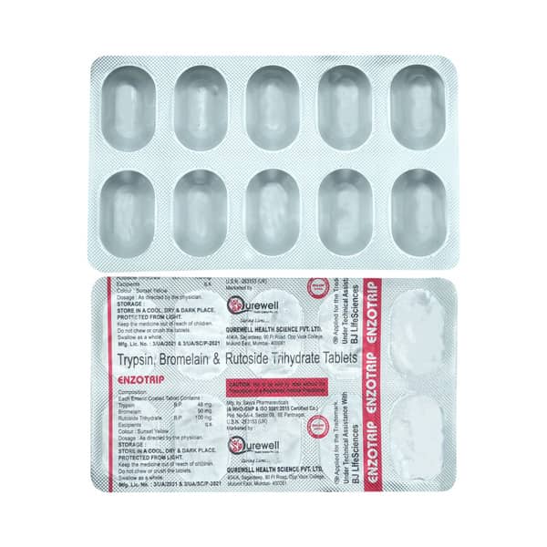 Enzotrip Strip Of 10 Tablets