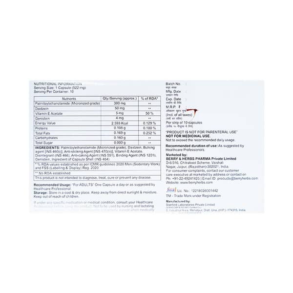 Glukogsic Strip Of 10 Capsules