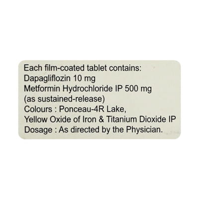Dajio M 10/500mg Strip Of 10 Tablets