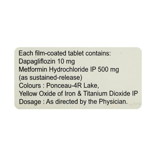 Dajio M 10/500mg Strip Of 10 Tablets