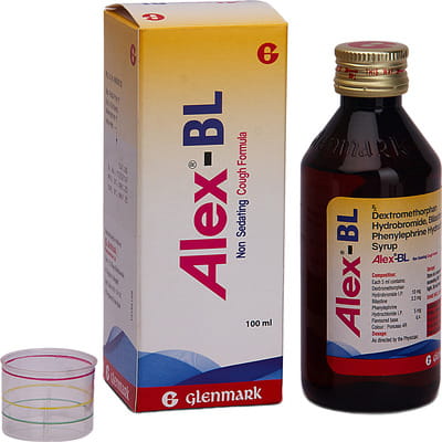 Alex Bl Bottle Of 100ml Syrup