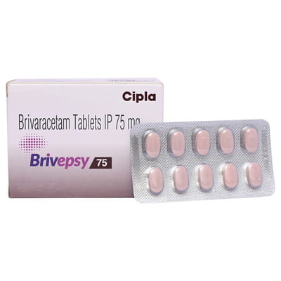 Brivepsy 75mg Strip Of 10 Tablets
