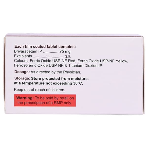 Brivepsy 75mg Strip Of 10 Tablets