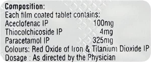 जीरोडोल टीएच मैक्स 4 टैबलेट