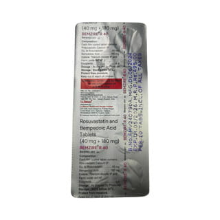 Bemzire R 40 Strip Of 10 Tablets