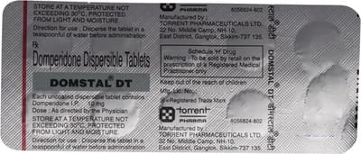 Domstal Dt 10mg Strip Of 15 Tablets